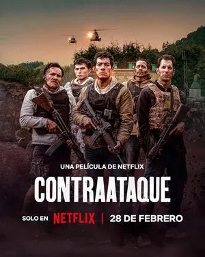 Counterattack 2025 Hindi Dual Audio HD Poster Download - filmyfly