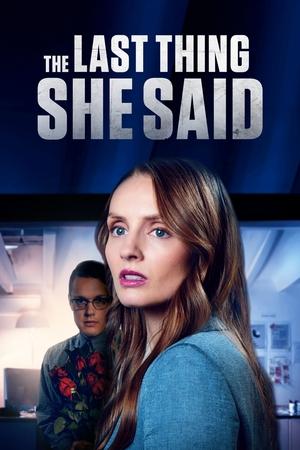 The Last Thing She Said (2024) Hindi (MULTI AUDIO) HD Poster Download - filmyfly